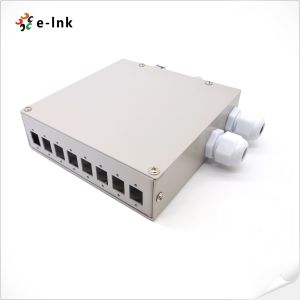 Buy cheap 8 Ports DIN-Rail Fiber Splice Box from wholesalers