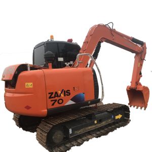 Buy cheap Refurbished 2nd Hand Hitachi Excavator Dealers ZX70 Construction Equipment from wholesalers