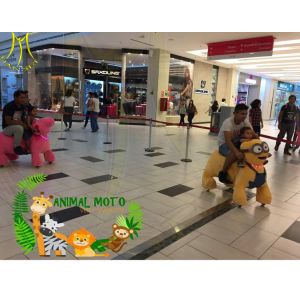 Buy cheap Hansel coin operated plush animal shopping mall kids rides from wholesalers