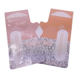 Buy cheap Eco Friendly Printing PE 200ML Breast Milk Pouches product