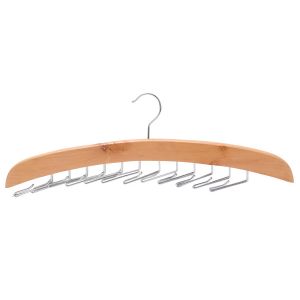 Buy cheap Betterall Ties Clothing Type Folding Hooks Wood Tie Hanger from wholesalers