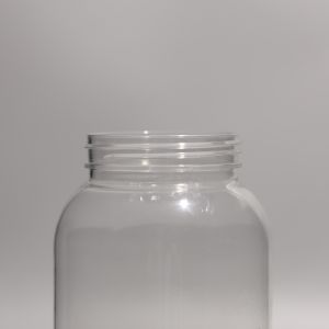 Buy cheap 500ml Round Clear PET Plastic Bottle For Boba Tea Juice Water Bottle With Lid And Cap from wholesalers