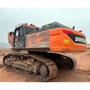 Buy cheap Doosan Engine 50 Ton Crawler Chain Excavator for Earth-moving and Stone Drilling from wholesalers