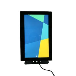 Buy cheap 14 Inch full color 4G WIFI network LED LCD Android screen advertising signage video player with standing for desktop from wholesalers