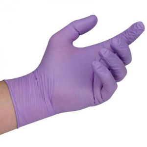Buy cheap Nitrile  Latex Middle Disposable Exam Gloves from wholesalers