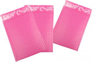 Buy cheap No Toxic Pink Bubble Wrap Envelopes Seamless Bottom For Maximum Protection from wholesalers