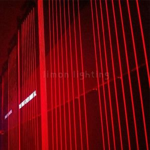 Pixel Control 8 Eyes DMX 500MW Single Red Laser Beam Bar Moving Head Lights