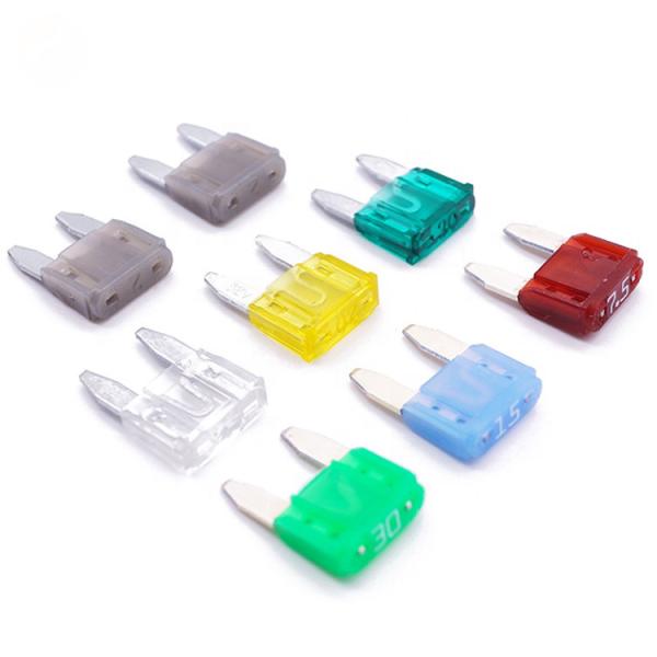 Buy cheap 1A To 35A Mini Automotive Fuse Zinc Alloy Plasitc Material from wholesalers