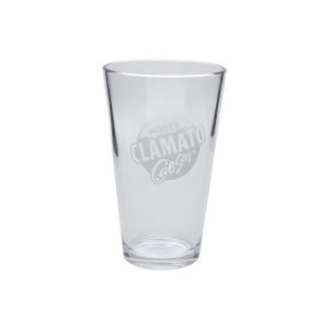 China Customized Logo Cadmium Free 420ml Glass Beer Mug on sale