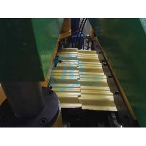 Colorful Tile Roll Forming Machine With Touch Screen PLC Control