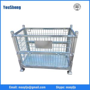 Buy cheap Foldable Material Steel Wire Mesh Pallet Box from wholesalers