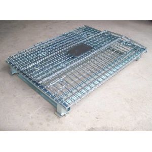 CE Jracking 1500kg Galvanized Steel Mesh Storage Cages