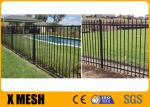 Buy cheap School 2000mm High Picket Vinyl Fence Spear Top Type 2400mm Length Vinyl Coated from wholesalers