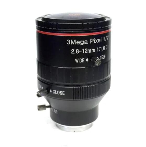 Buy cheap 1/2" 2.8-12mm F1.6 3Megapixel C-mount Manual IRIS Manual Zoom Vari-focal Lens for HD camera from wholesalers