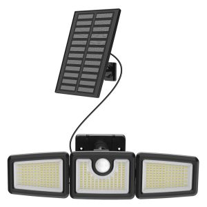 Buy cheap 1.5W Solar Panel Outdoor Wall Light with 6-8 m Sensor Distance and 120° Sensor Angle from wholesalers