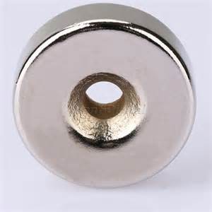Buy cheap China good supplier neodymium disc magnet with countersink from wholesalers