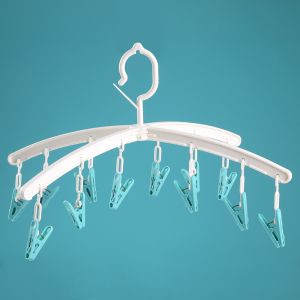 China White PP 42*24cm Opp Bag Baby Clothes Holder on sale