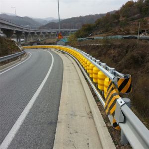 Buy cheap Highway Guardrail Safety Roller Barrier with Double Roller from wholesalers