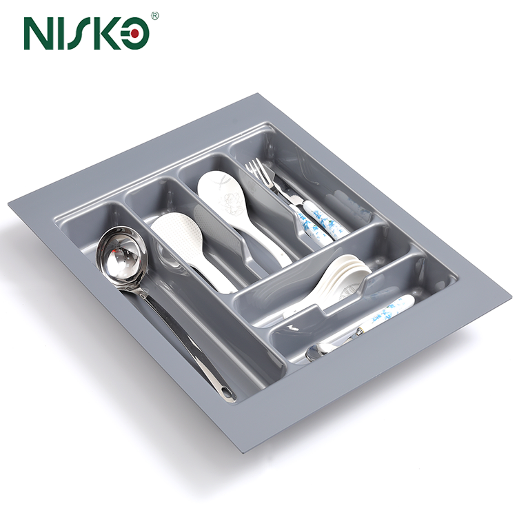 Buy cheap Kitchen Cutlery Tray Storage Box Flatware Tray Utensil Silverware Storage Organizer  product