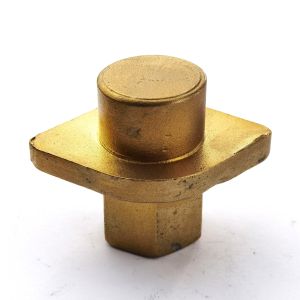 Precision CNC Machining Brass Ball Column with /-0.005mm Tolerance and ASTM