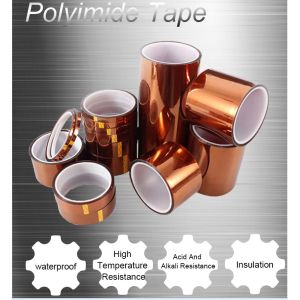 Buy cheap High Mechanical Strength Polyimide Adhesive Tape 25um 60um from wholesalers