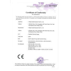 Wuhan Guide Sensmart Tech Co., Ltd. Certifications