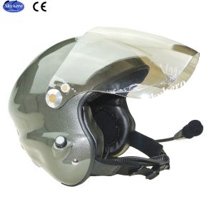 Powered paraglider helmet PPG helmet white Paramotor helmet 820g+/-50g EN966