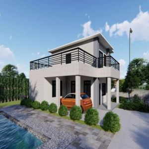 Buy cheap PVC Sliding Light Steel Structure Prefabricated House Living Buildings from wholesalers