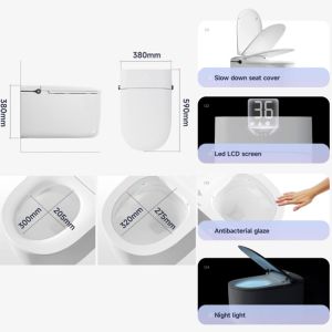 Buy cheap Modern Bathroom Smart Toilet With Germicidal Light And Automatic Sterilization from wholesalers