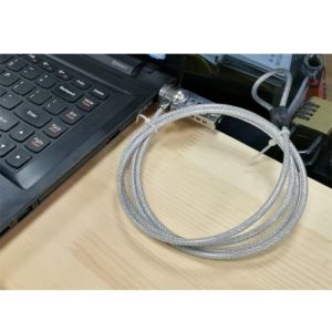Buy cheap Stainless Steel Lightweight Cable Lock Notebook Computer Lock Electronic Plating from wholesalers