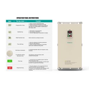 45KW 55KW Three Phase Pump Frequency Inverter 440V VFD