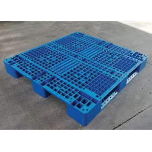 Buy cheap 2000kg Heavy Duty Plastic Pallets 8pcs Steel Reinforcing Inside from wholesalers