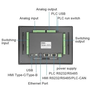 Buy cheap Coolmay Factory 10Inch HMI PLC All in One Machine RS232 RS485 EX3G-8100H-44MT Built in Analog Inputs and Outputs Temperature Voltage Current from wholesalers
