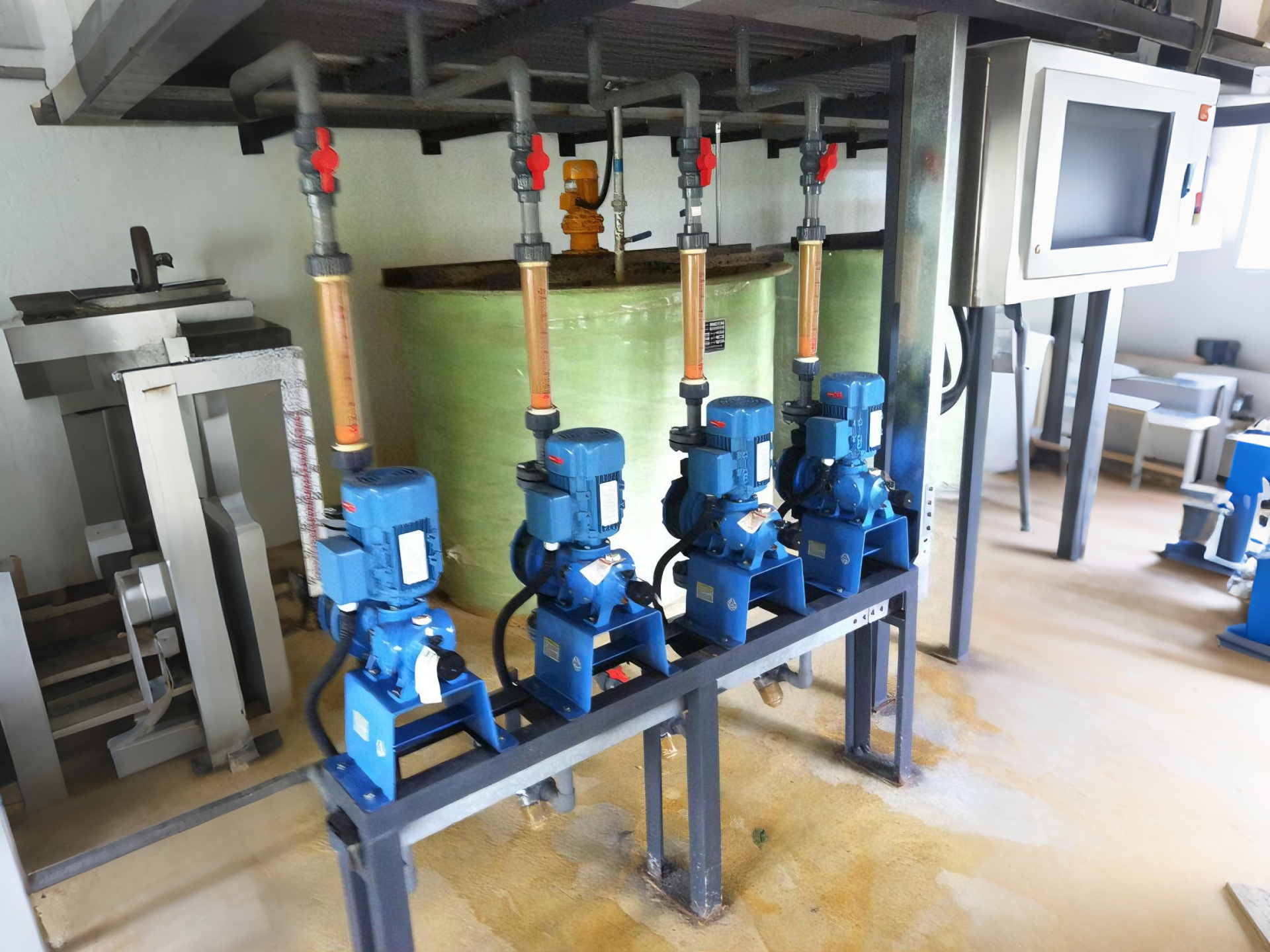 Buy cheap Automatic Chemical Dosing System 220V Precise Control Chemical Dosing Pump from wholesalers