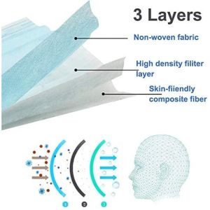 Buy cheap Men Women Adult Medical Disposable Face Mask 3 Layers  Activated Filter from wholesalers