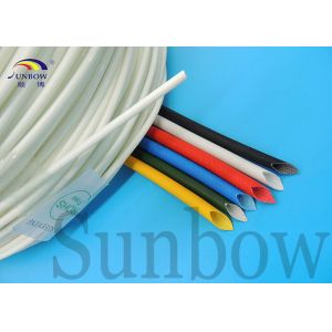 Buy cheap Electrical Wire Insulating Silicone Fiberglass Sleeving 4.0mm from wholesalers