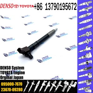 Buy cheap Diesel Fuel Engine Injector 095000-7670 23670-09280 For Engine High Pressure Pump Engine Injection Injector 095000-7670 from wholesalers