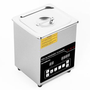 Dual Frequency Ultrasonic Cleaner 2L SUS 304 Tank 60W Ultrasonic Power 100W