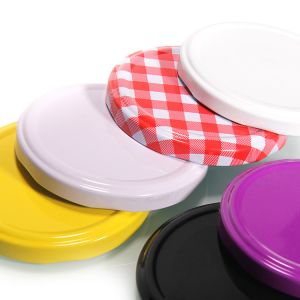 Buy cheap Gold Silver Twist Off Jar Lids 38mm Lug Cap Customized from wholesalers