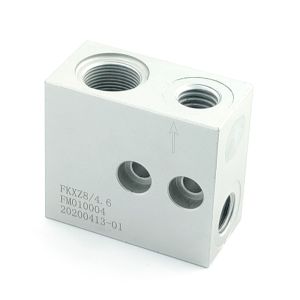 Buy cheap Customized Metal Hydraulic Blocks Metal Processing CNC Machining Parts from wholesalers