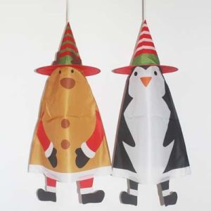Buy cheap Christmas Wind Hanger Reindeer and Penguin product