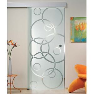Buy cheap 5/16 Tempered Sliding Glass Doors With Smooth Surface Safety from wholesalers