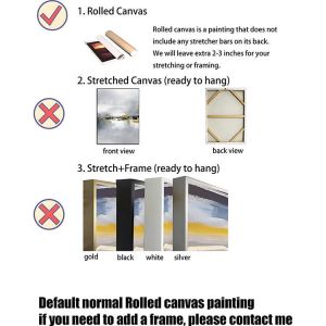 Buy cheap Hand Painted Canvas Oil Painting for Landscape Decoration without Frame Featuring Modern Large Flower from wholesalers