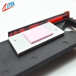Pink LCD Heatsink Thermal Conductive Pad 1.5W/mK ,silicone rubber sheet TIF100