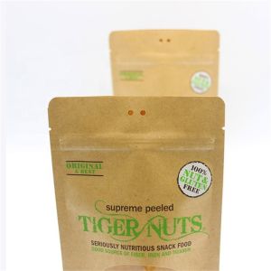 Buy cheap Food Grade Compostable 250g Kraft Paper Bag With Transparent Window from wholesalers