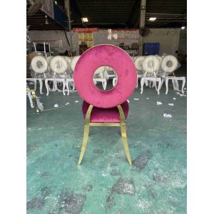 Buy cheap Round Back Dining Chairs Special Design Stackable Function Banquet Chairs from wholesalers