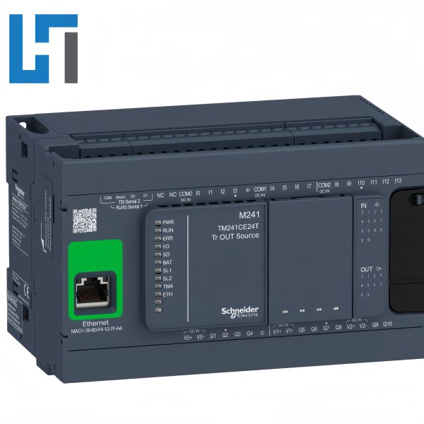 Buy cheap TM241CE24T M241 Schneider Plc Module Programmable Controller 24V DC from wholesalers