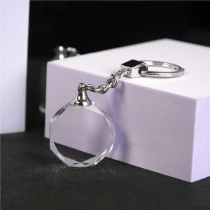 Buy cheap Diffrent Shapes Of Crystal Keychain With 3d Laser Engravi... from wholesalers