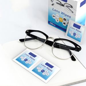 Buy cheap Customized Packaging 6*12cm Lens Wipes for Eyeglass from wholesalers