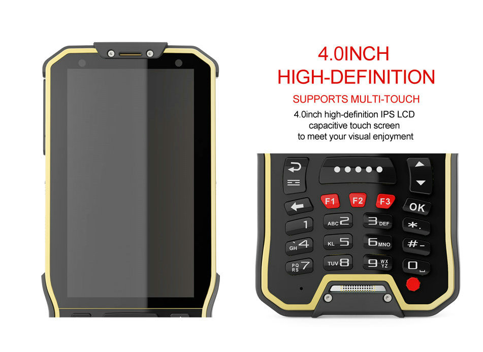 Buy cheap Wireless Handheld Laser Qr 2D Barcode Scanner android OS with Touch Display and 8GB Memory product